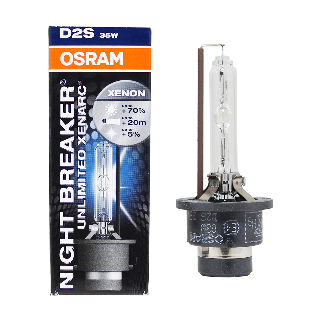 D2S OSRAM Night Breaker Unlimited Xenarc 35W 4800K Xenon HID Bulb