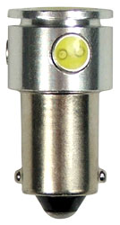 233 LED Bulb with White LEDs and Chrome Finish