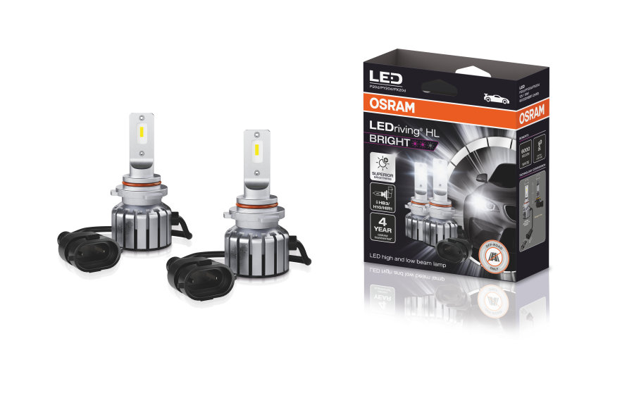 OSRAM HB3/HB4 9005/9006 LED Headlight Bulb, 80W, Pair – Planet Car Care