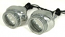 Bi-Xenon Projector Lens HID Conversion Kit with Angel Eye and White LED Ring