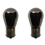 382 Silver (Amber) 12V 5W P21W Bayonet Bulbs (Pair)