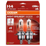 H4 Osram NIGHT BREAKER SILVER +100% TWIN PACK
