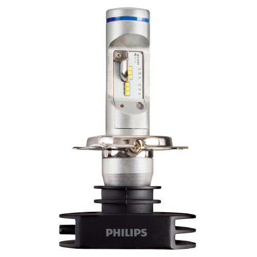 H4 Philips Ultinon LED 12V 60 55W Headlight Bulbs Pair