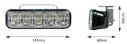 Ring Automotive Aurora LED Daytime Running Lights – 12v/24v, Cold White, 15W (Road Legal)