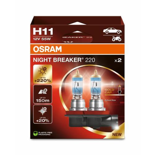Lampada Osram H1 Night Breaker Laser - 12V 55W Lampada Osram H1 Night Breaker Laser - 12V 55W