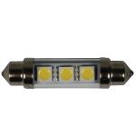 264 HIDS4U 3 LED 12V 42mm Number Plate & Interior Festoon Bulb