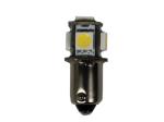 233 HIDS4U 5 LED 12V T4W Bayonet Bulb
