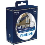 H7 Philips Racing Vision +150% 12V 55W 477 Halogen Bulbs (Pair)