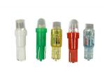 286 HIDS4U 1 LED 12V T5 Dashboard & Panel Wedge Bulb (White, Red, Blue & Amber)
