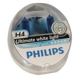 H4 Philips Diamond Vision 12V 60/55W 472 Halogen Bulbs (Pair)