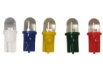 505 HIDS4U 1 LED 24V Wedge Bulb (Red, Blue, Green & Amber)