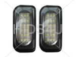 Mercedes-BENZ LED Number Plate Light W203 4D Sedan (pair)