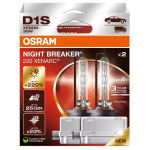 D1S OSRAM Night Breaker Xenarc +220% Bulbs - Next Generation (Pair)
