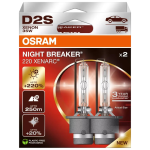 D2S OSRAM Night Breaker Xenarc +220% 35W (Pair)