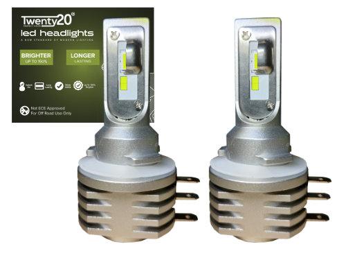 H15 Twenty20 Compact LED Headlight Bulbs (Pair)