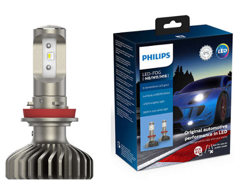 H8/H11/H16 Philips LED X-treme Ultinon Gen2 Pair