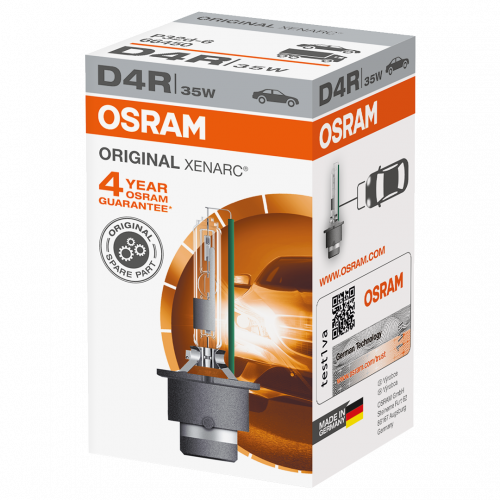 D4R OSRAM Original Xenarc Standard Replacement 35W 4300K Xenon HID Bulb