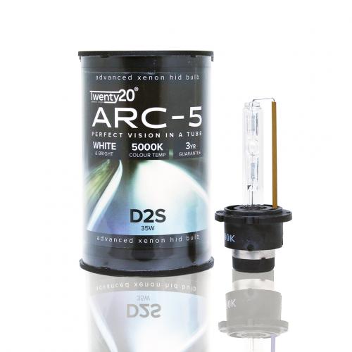 D2S Twenty20 ARC-5 Upgrade 35W 5000K Xenon HID Bulb