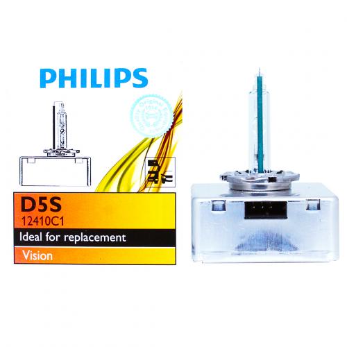 D5S Philips Vision Standard Replacement 25W 4300K Xenon HID Bulb