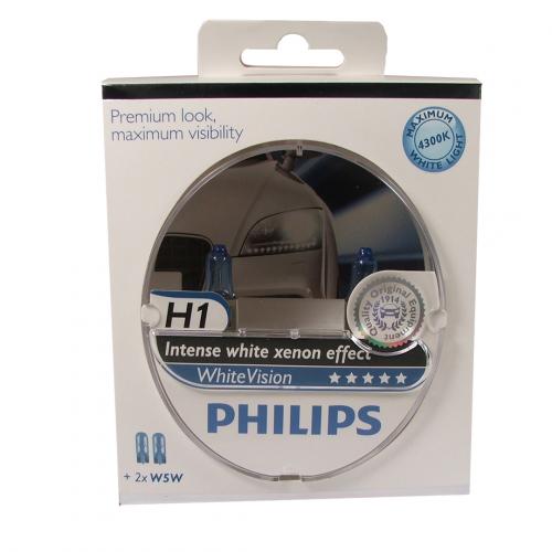 1 Ampoule Philips Premium White Vision H7