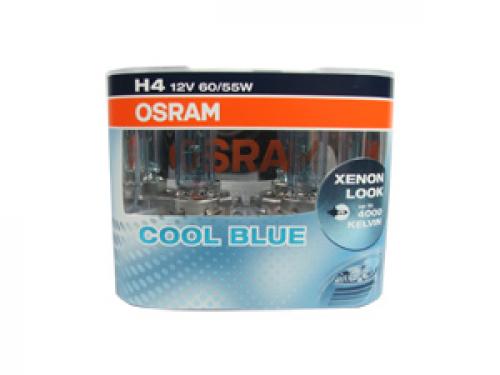 H4 OSRAM Cool Blue 12V 60/55W 472 Halogen Bulbs (Pair)