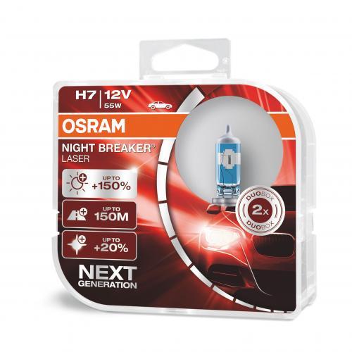 H7 OSRAM Night Breaker Laser +150% Next Generation