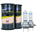 H7 Twenty20 Daylight120 +120% 12V 55W 477 Halogen Bulbs (Pair)