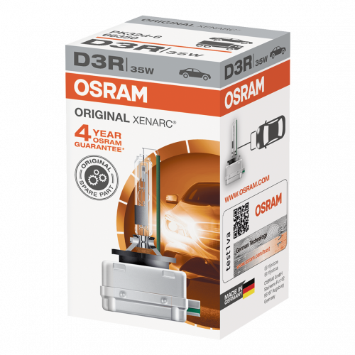 D3R OSRAM Original Xenarc Standard Replacement 35W 4300K Xenon HID Bulb