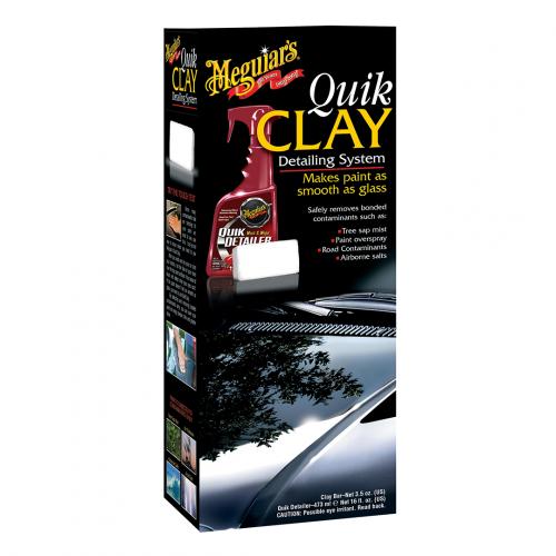 Meguiar’s Quik Clay Starter Kit 473ml and 50g Clay Bar