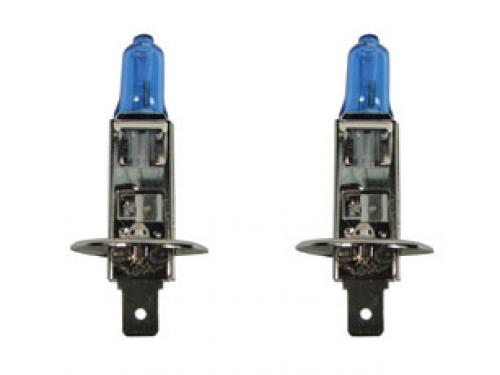H1 Xenon Ice Blue 12V 55W 448 Halogen Bulbs (Pair)