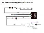 Single-Lamp Harness Kit (Position Light, 12V) | Lazer Lamps