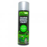 Autotek Car Alloy Wheel Spray Paint Silver 500ml