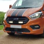 Ford Transit Custom (2018+) Auxiliary Lamp Mounting Kit | Lazer Lamps