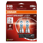 H8 OSRAM Night Breaker Laser 150% Next Generation (Pair)