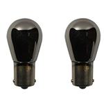382 Silver (Amber) 12V 5W P21W Bayonet Bulbs (Pair)